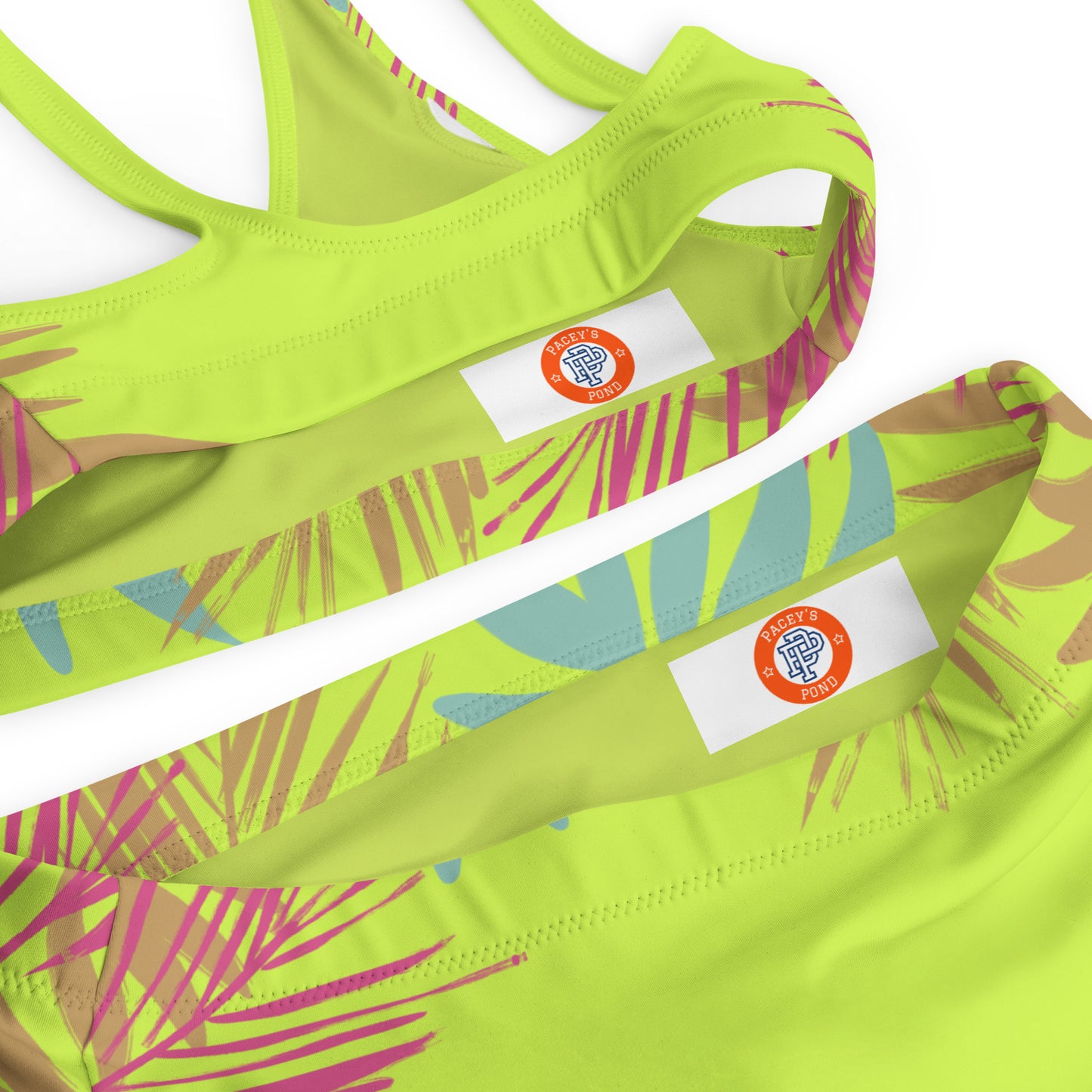 Recycled High-Waisted Bikini - The Leafy Islander