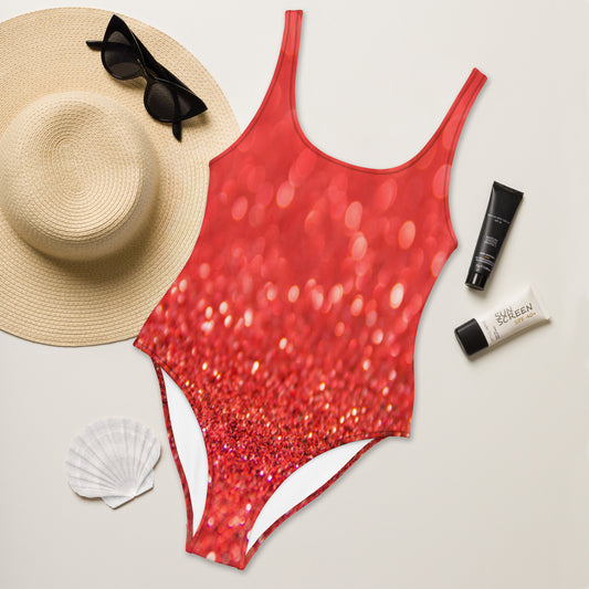 Women’s One-Piece Swimsuit - Red Light District