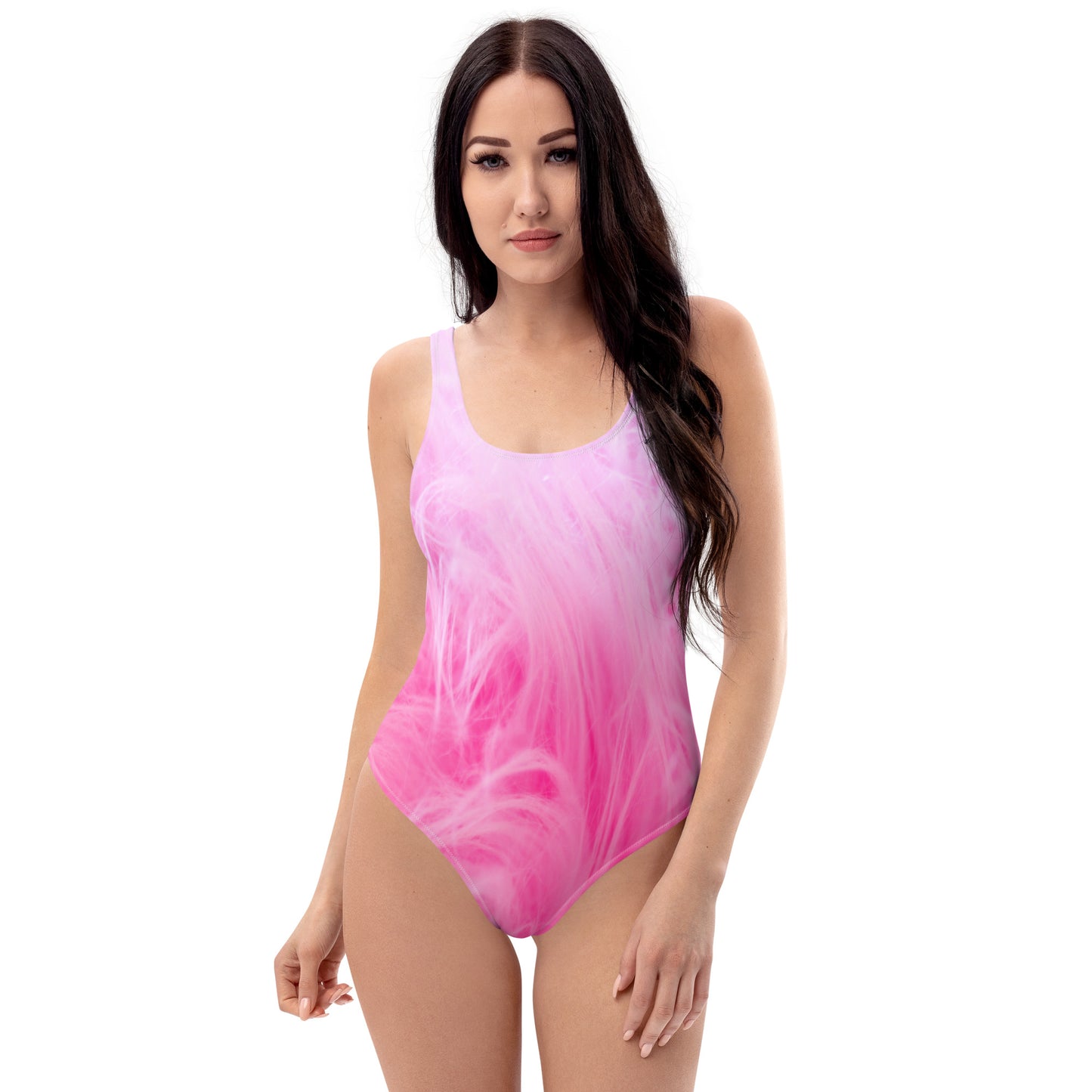 Women’s One-Piece Swimsuit - Pink Slurry