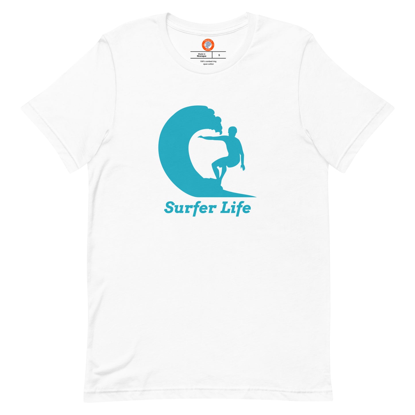 Men's Surfing Graphic Tee - Surfer Life